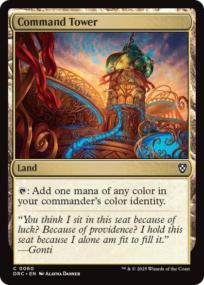 Command Tower (0060), Commander: Aetherdrift 60