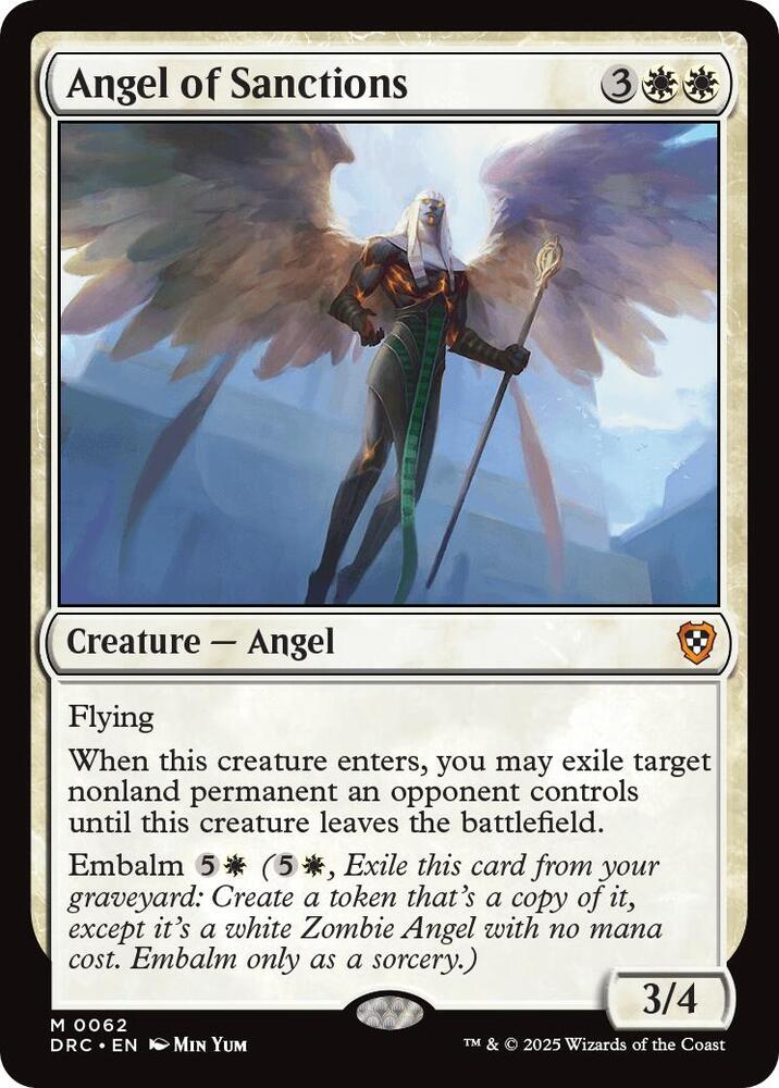 Angel of Sanctions, Commander: Aetherdrift 62