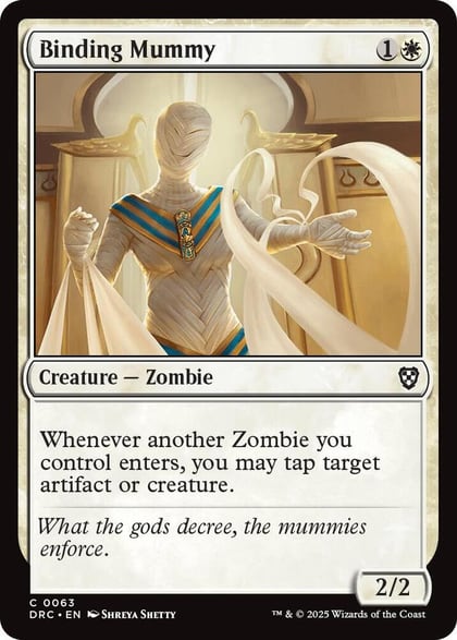Binding Mummy, Commander: Aetherdrift 63