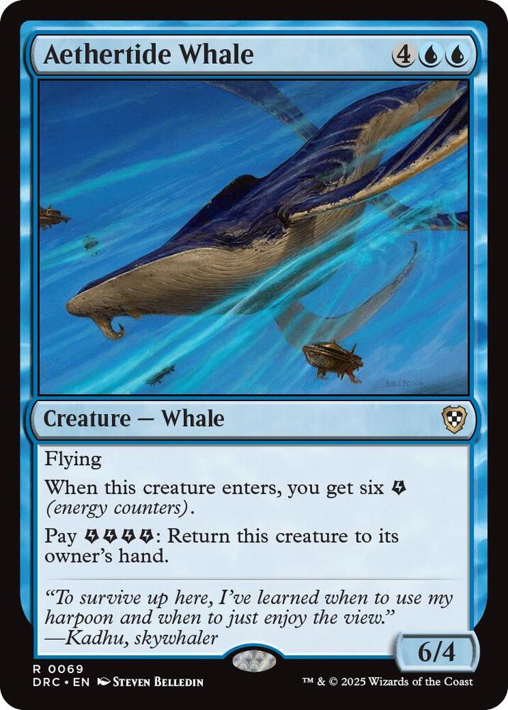 Aethertide Whale, Commander: Aetherdrift 69
