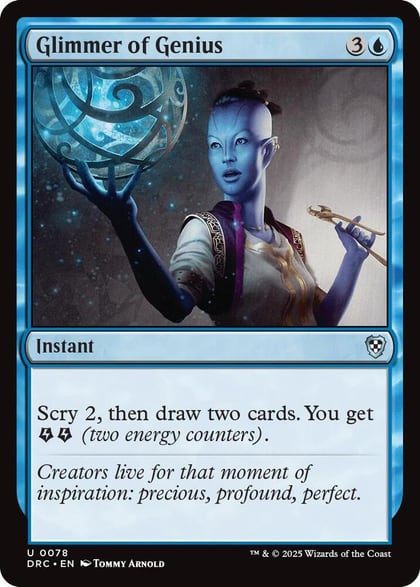 Glimmer of Genius, Commander: Aetherdrift 78