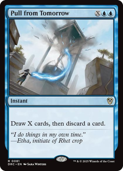 Pull from Tomorrow, Commander: Aetherdrift 81