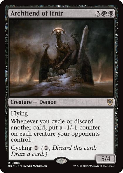 Archfiend of Ifnir, Commander: Aetherdrift 86