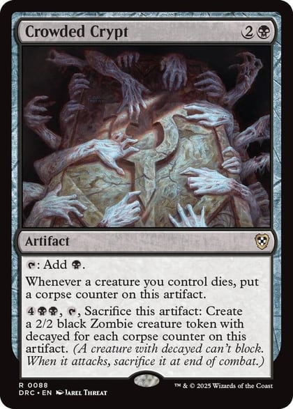 Crowded Crypt, Commander: Aetherdrift 88