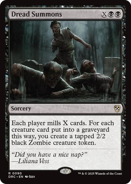 Dread Summons, Commander: Aetherdrift 90