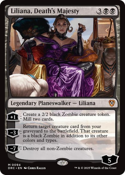 Liliana, Death's Majesty, Commander: Aetherdrift 94