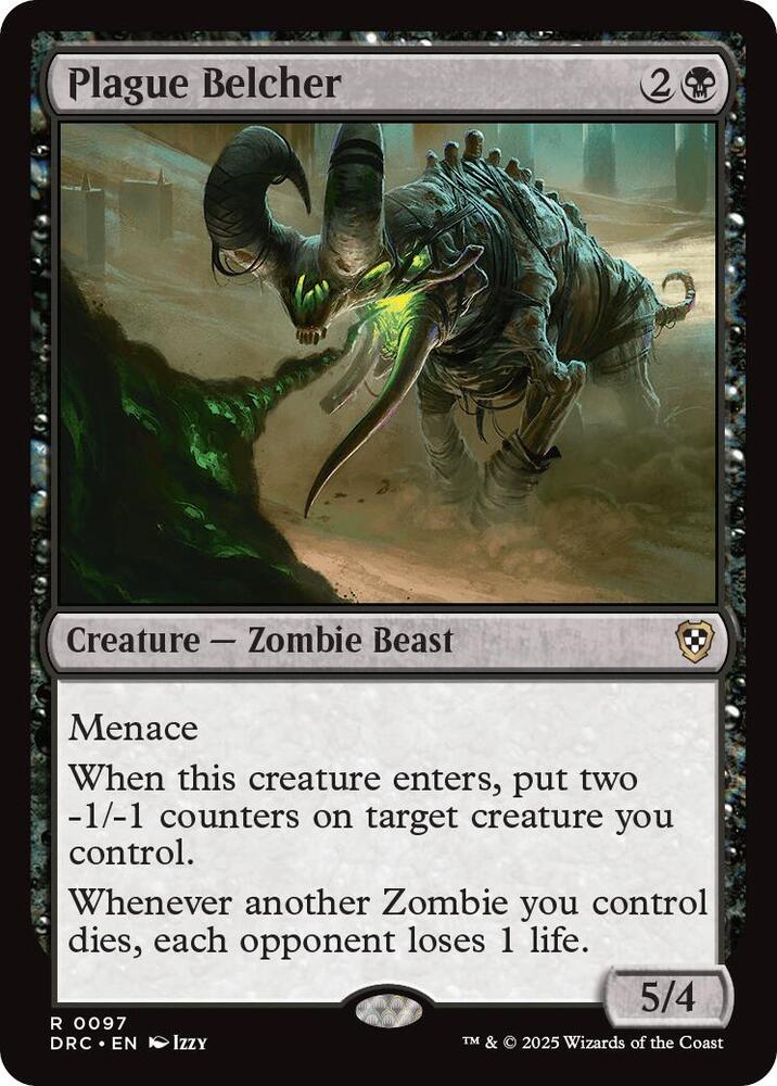 Plague Belcher, Commander: Aetherdrift 97