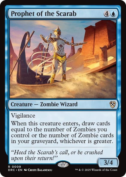 Prophet of the Scarab, Commander: Aetherdrift 9