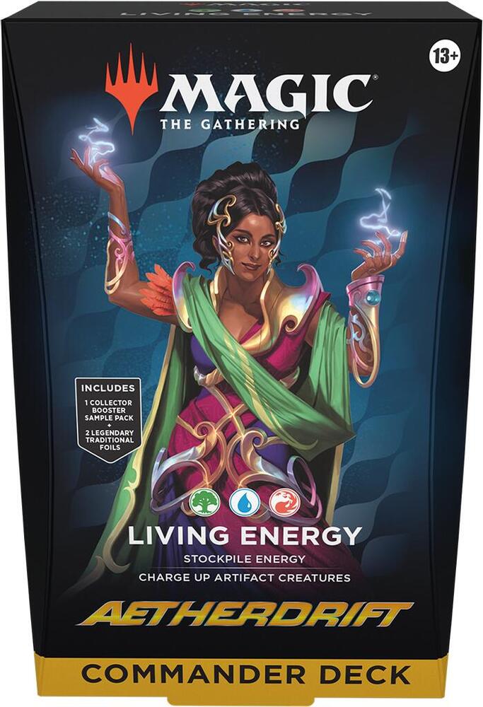 Aetherdrift Commander Deck - Living Energy, Commander: Aetherdrift P604258