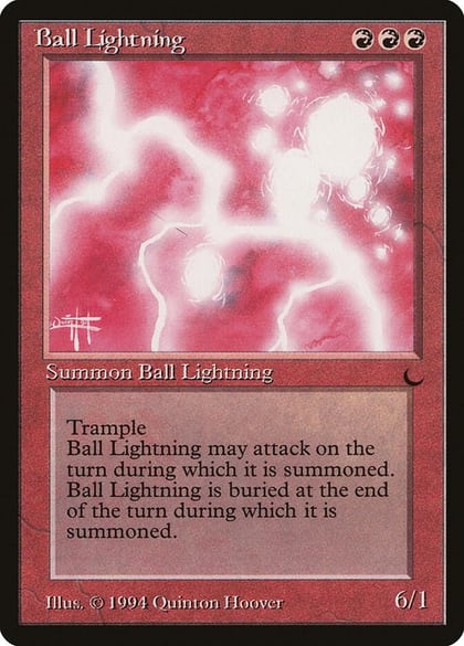 Ball Lightning, The Dark #3481
