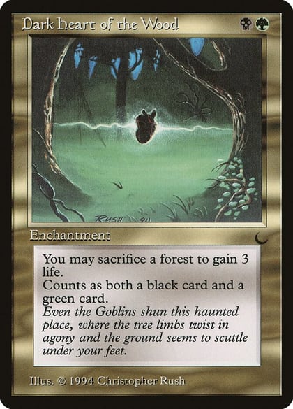 Dark Heart of the Wood, The Dark #3499