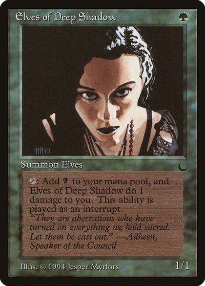 Elves of Deep Shadow, The Dark #3507