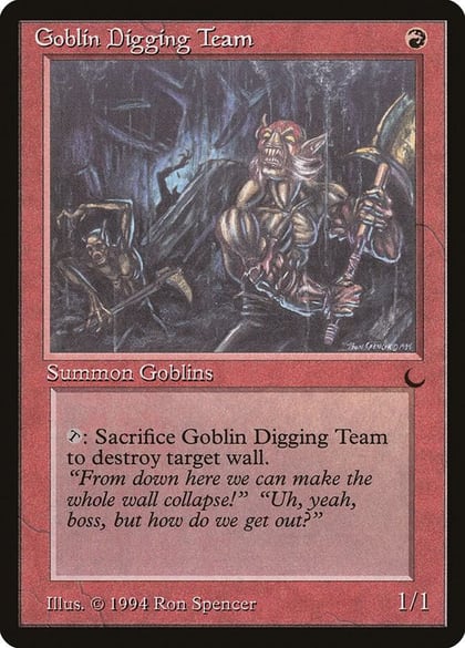 Goblin Digging Team, The Dark #3524