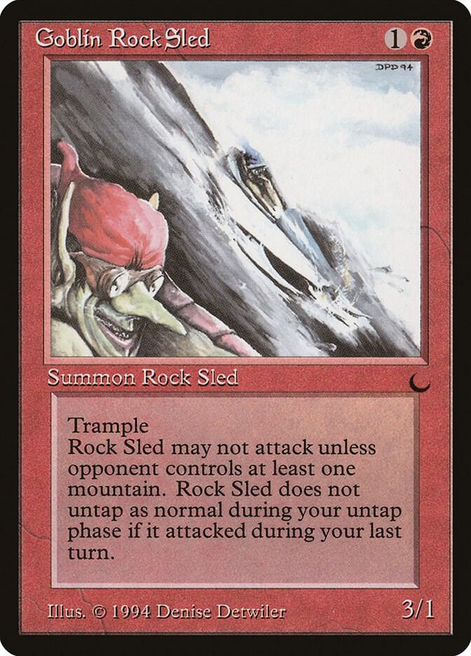 Goblin Rock Sled, The Dark #3526