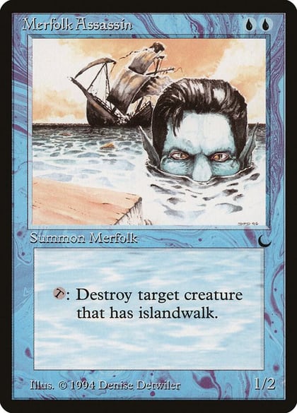 Merfolk Assassin, The Dark #3547