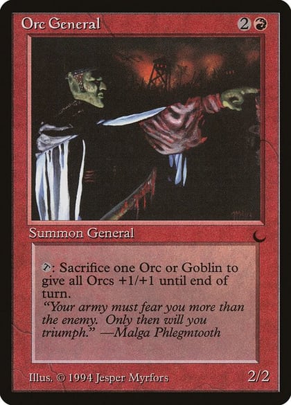 Orc General, The Dark #3555
