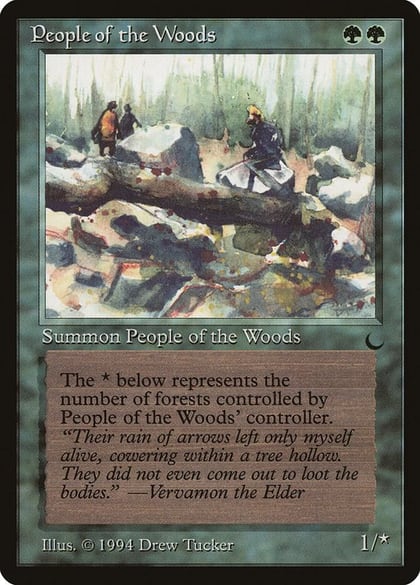 People of the Woods, The Dark #3556
