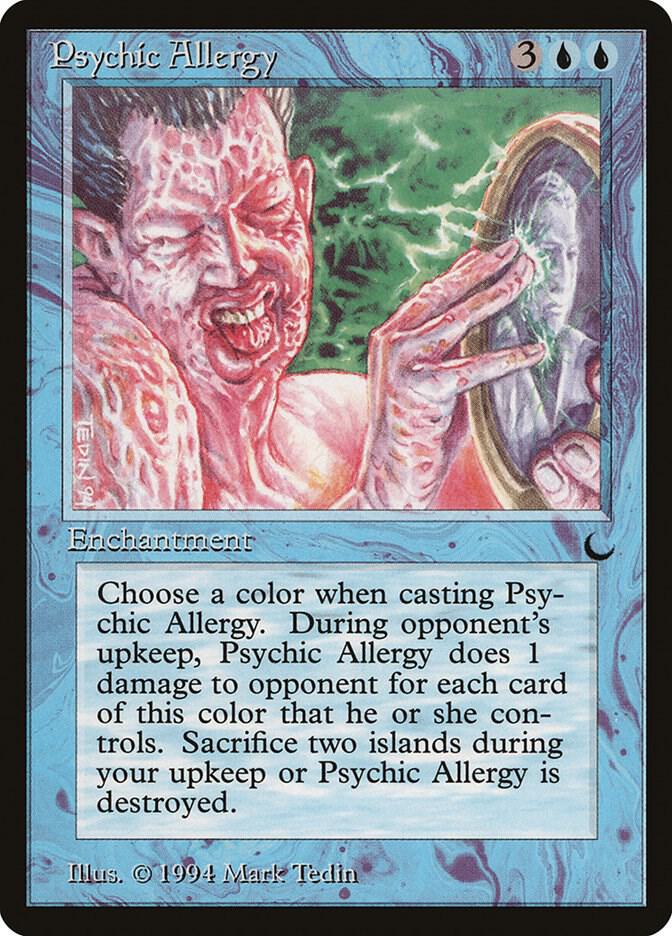 Psychic Allergy, The Dark #3559