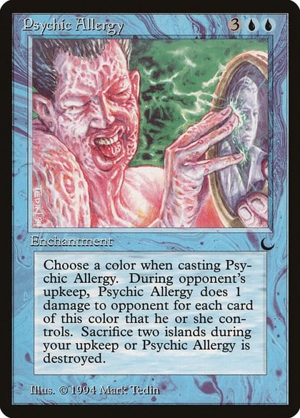 Psychic Allergy, The Dark #3559