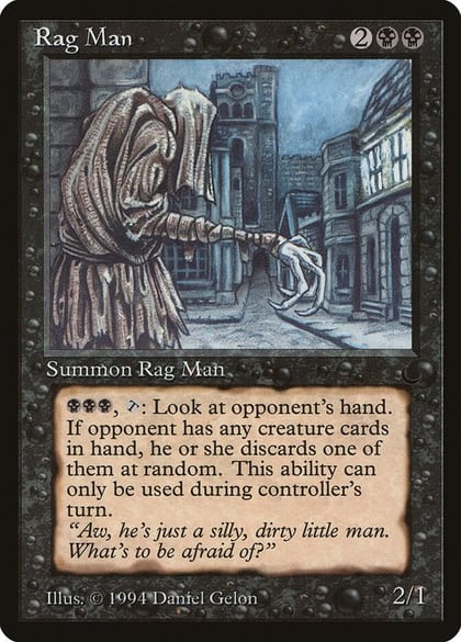 Rag Man, The Dark #3560