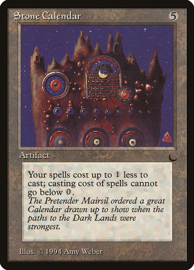 Stone Calendar, The Dark #3578