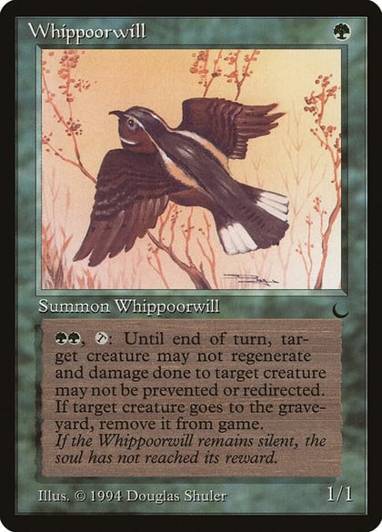 Whippoorwill, The Dark #3591