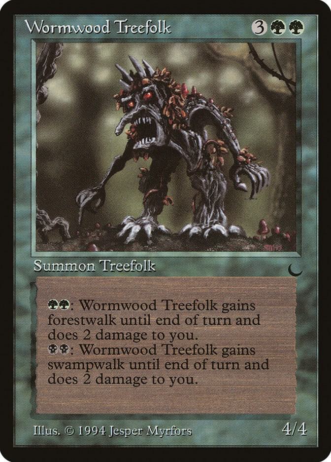 Wormwood Treefolk, The Dark #3595