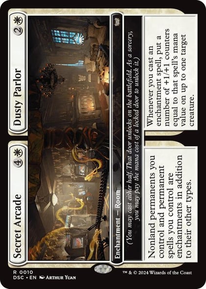 Secret Arcade // Dusty Parlor, Commander: Duskmourn: House of Horror 10
