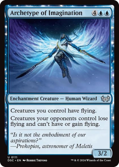 Archetype of Imagination, Commander: Duskmourn: House of Horror 111