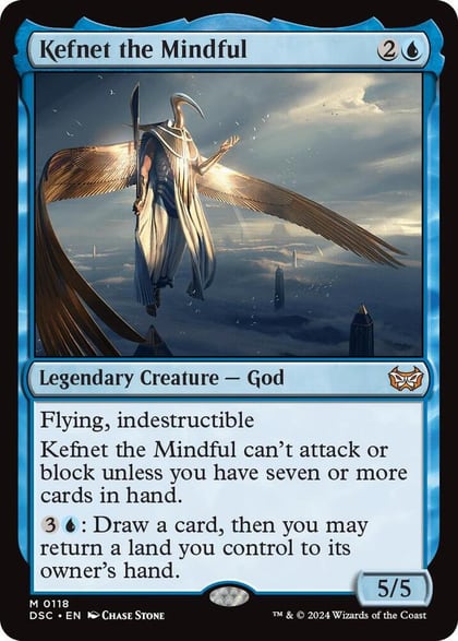 Kefnet the Mindful, Commander: Duskmourn: House of Horror 118