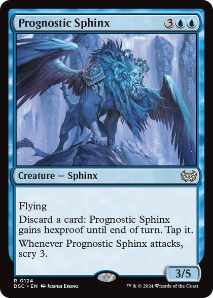 Prognostic Sphinx, Commander: Duskmourn: House of Horror 124