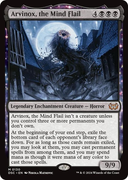 Arvinox, the Mind Flail, Commander: Duskmourn: House of Horror 130