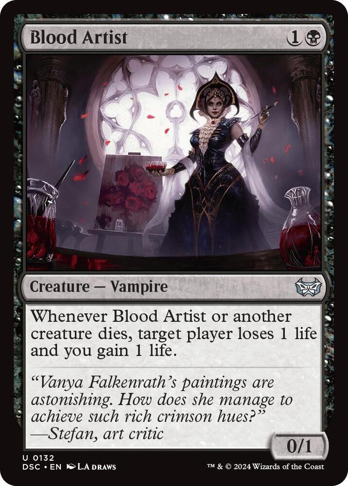 Blood Artist, Commander: Duskmourn: House of Horror 132