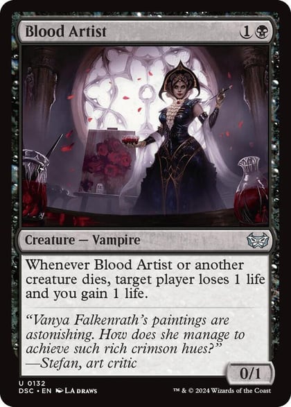 Blood Artist, Commander: Duskmourn: House of Horror 132