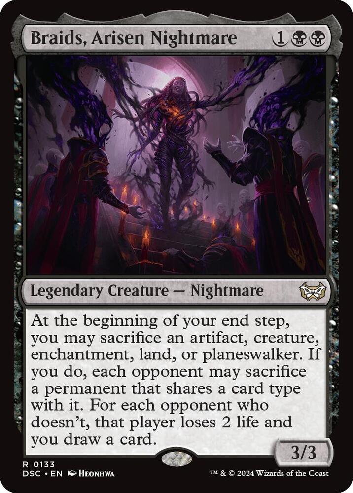 Braids, Arisen Nightmare, Commander: Duskmourn: House of Horror 133