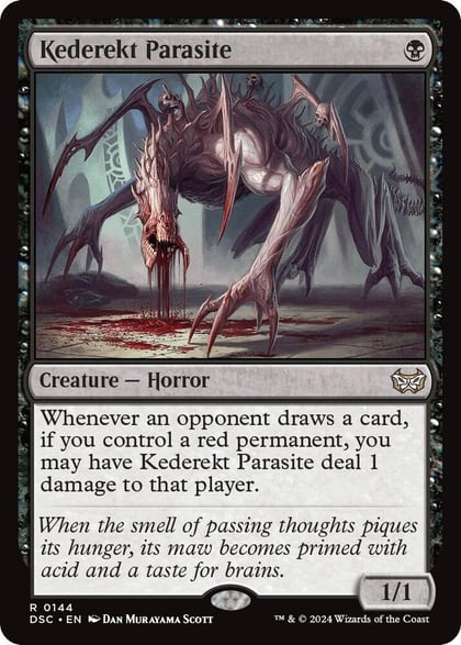 Kederekt Parasite, Commander: Duskmourn: House of Horror 144