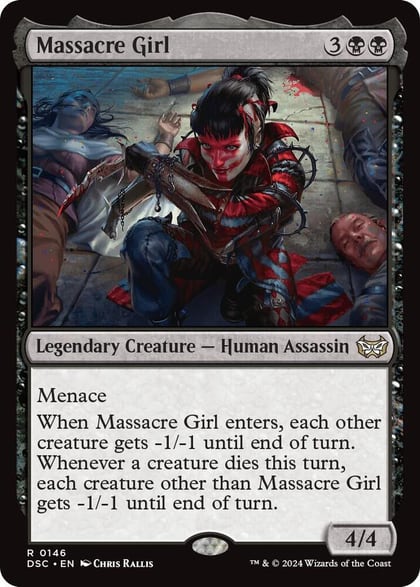 Massacre Girl, Commander: Duskmourn: House of Horror 146