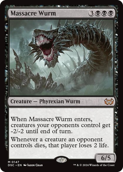 Massacre Wurm, Commander: Duskmourn: House of Horror 147
