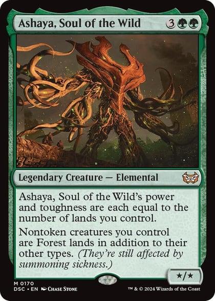 Ashaya, Soul of the Wild, Commander: Duskmourn: House of Horror 170