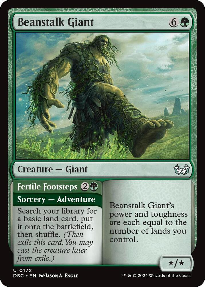 Beanstalk Giant, Commander: Duskmourn: House of Horror 172