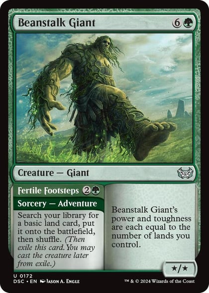 Beanstalk Giant, Commander: Duskmourn: House of Horror 172