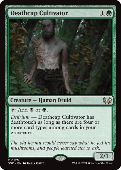 Deathcap Cultivator, Commander: Duskmourn: House of Horror 175