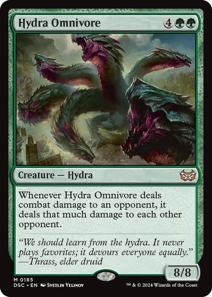 Hydra Omnivore, Commander: Duskmourn: House of Horror 185