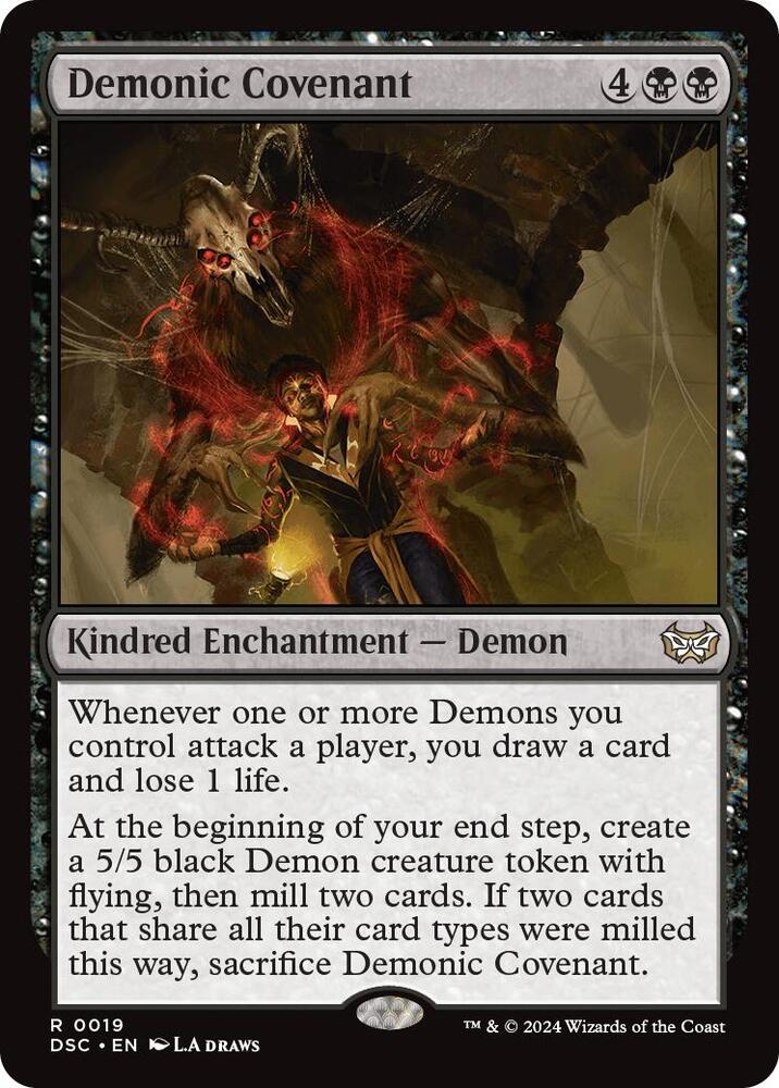 Demonic Covenant, Commander: Duskmourn: House of Horror 19