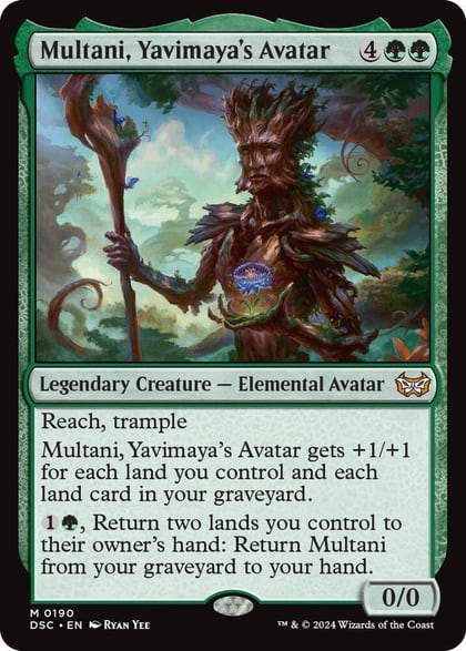 Multani, Yavimaya's Avatar, Commander: Duskmourn: House of Horror 190