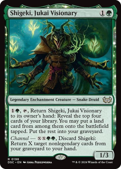 Shigeki, Jukai Visionary, Commander: Duskmourn: House of Horror 198