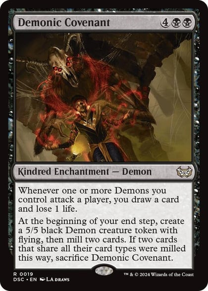 Demonic Covenant, Commander: Duskmourn: House of Horror 19