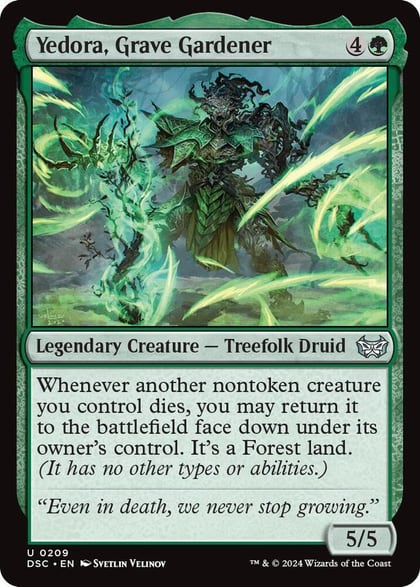 Yedora, Grave Gardener, Commander: Duskmourn: House of Horror 209