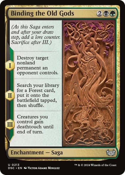 Binding the Old Gods, Commander: Duskmourn: House of Horror 213