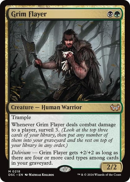 Grim Flayer, Commander: Duskmourn: House of Horror 218